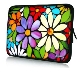 Laptophoes 15 6 Inch Bloemen Design